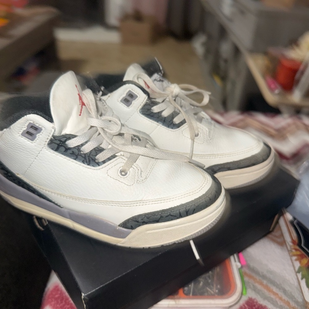 Jordan Kids Sneakers White and Black